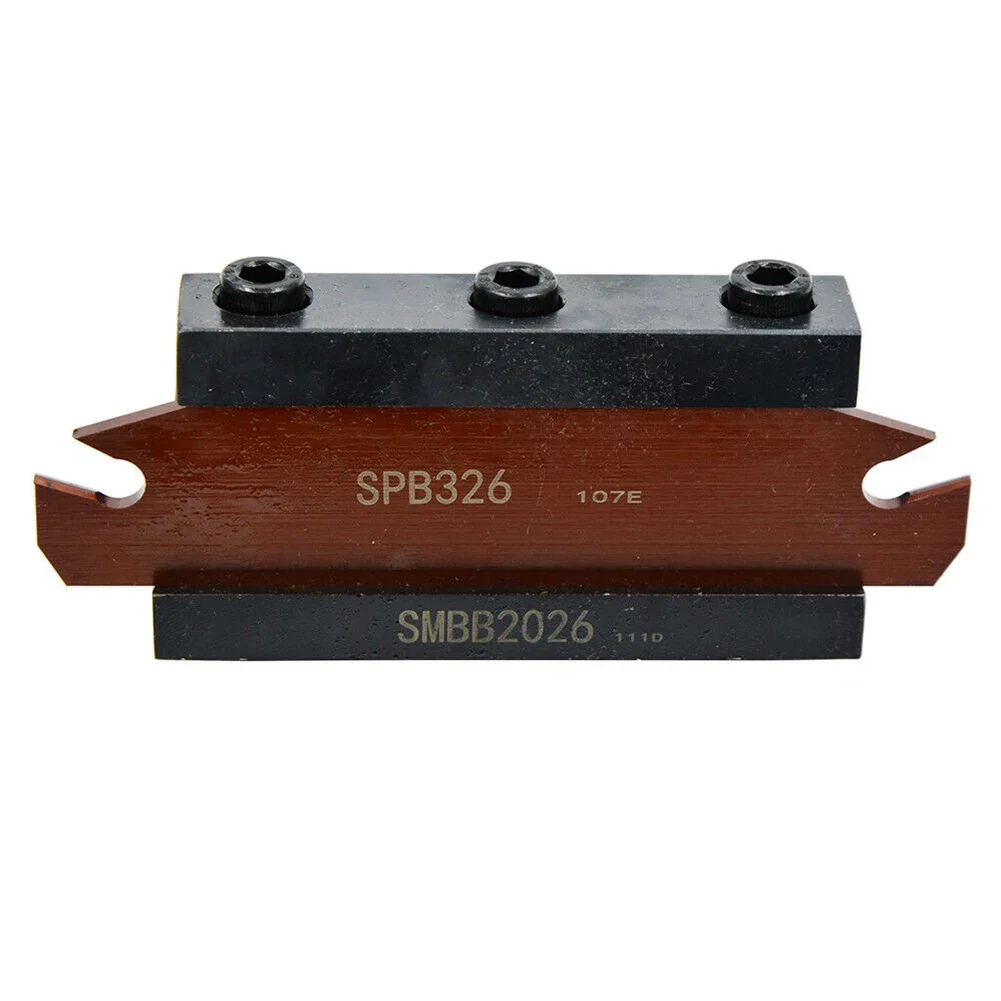 Optimal Precision with SPB326 SPB263mm Grooving Parting Blade, Compatible with SMBB2026 Cut Off Block Tool Holder