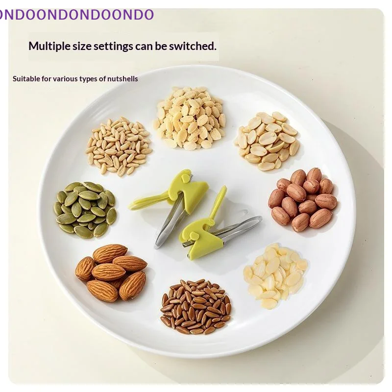 Sunflower Seed Sheller With Stainless Steel Blade Protects Teeth Easy Shelling For Snack And Movie Time