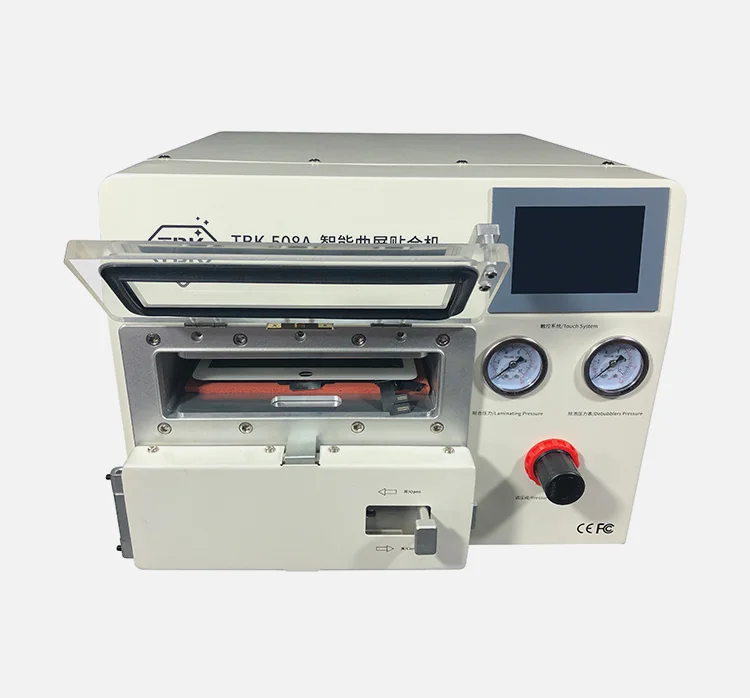 

TBK-508A Intelligent LCD Edge Laminating Machine Curved Screen Defoaming And Bubble Remover Automation Equipment