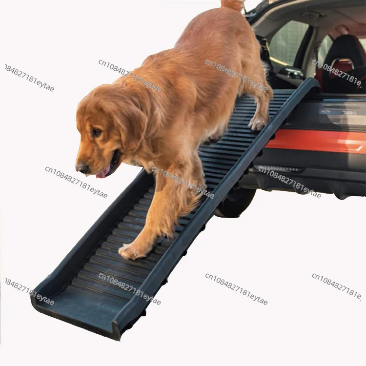 Outdoor Car Folding Dog Ramp Load-Bearing 75kg Pet Step Ladder For Dog