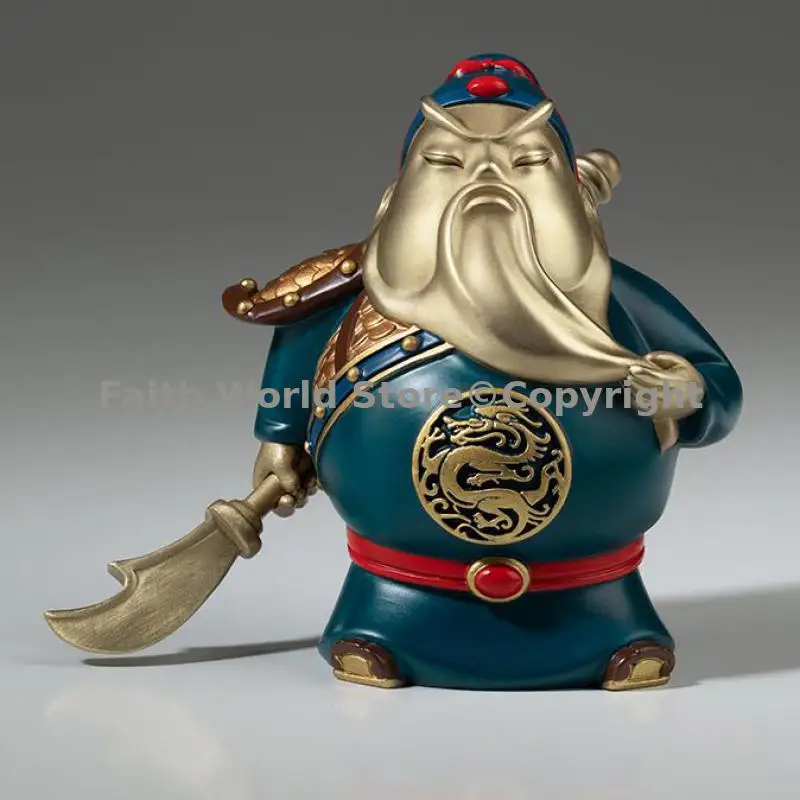 2025 Good luck mascot gift BOSS OFFICE decor thriving business bring wealth copper Exorcism GUAN GONG God of Wealth present