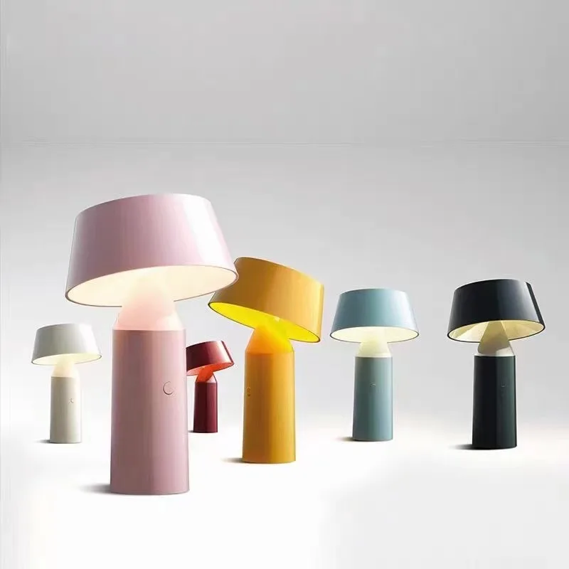

Color creative living room children's room table lamp simple bedroom bedside study exhibition hall designer decorative table