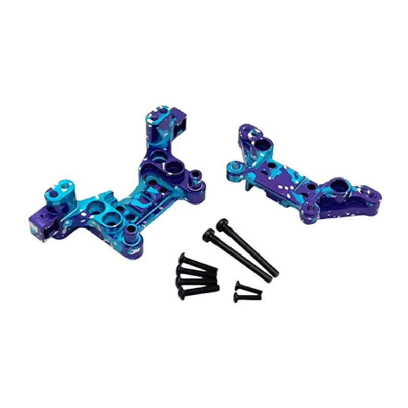 RC Car Front and Rear Suspension Bracket Set Fit for MJX1/16 16213 16218 16207 Remote Control Car Parts Metal Upgrade