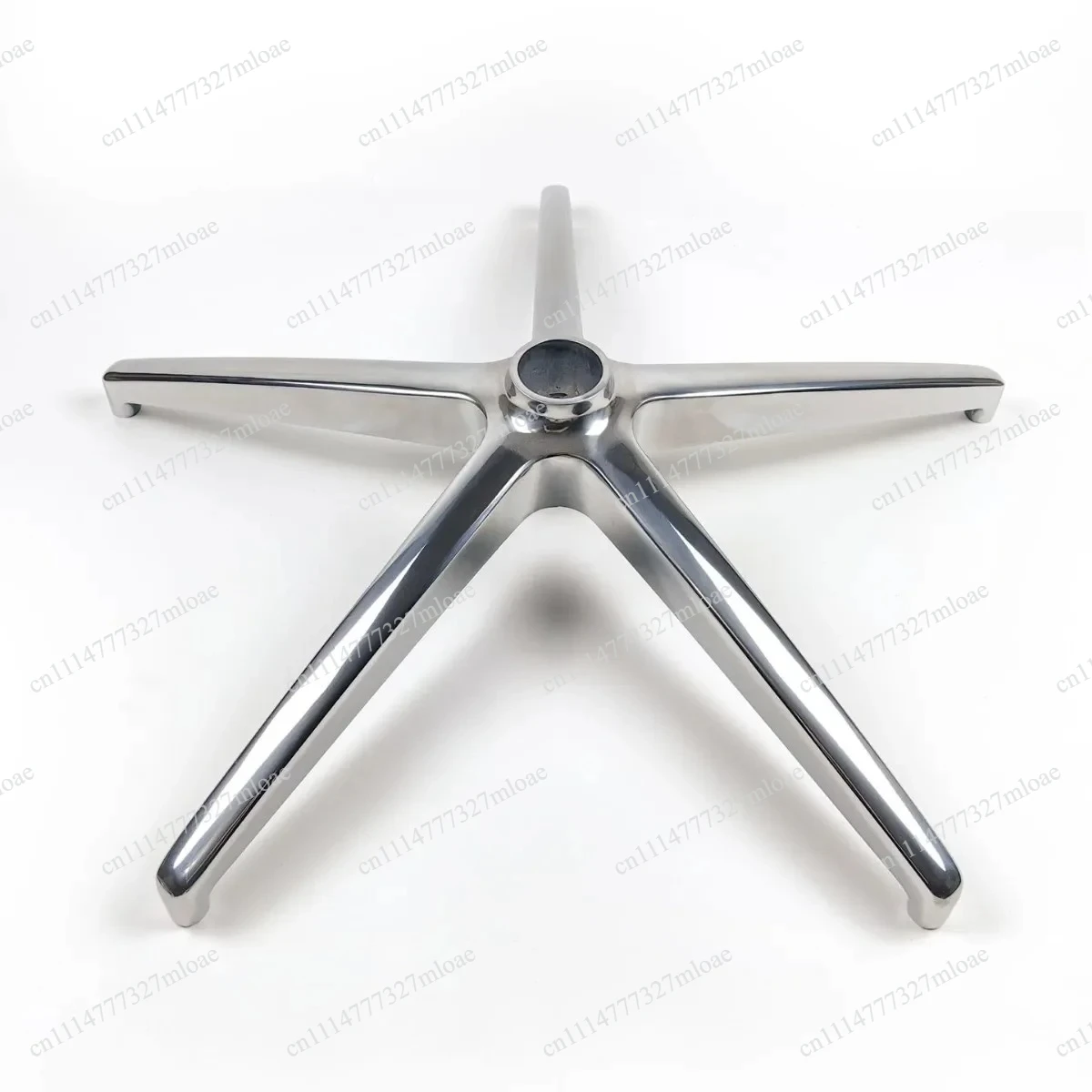 Stand set, aluminum alloy tripod base, base strip, leisure chair chassis chair, swivel chair accessories, five-star feet