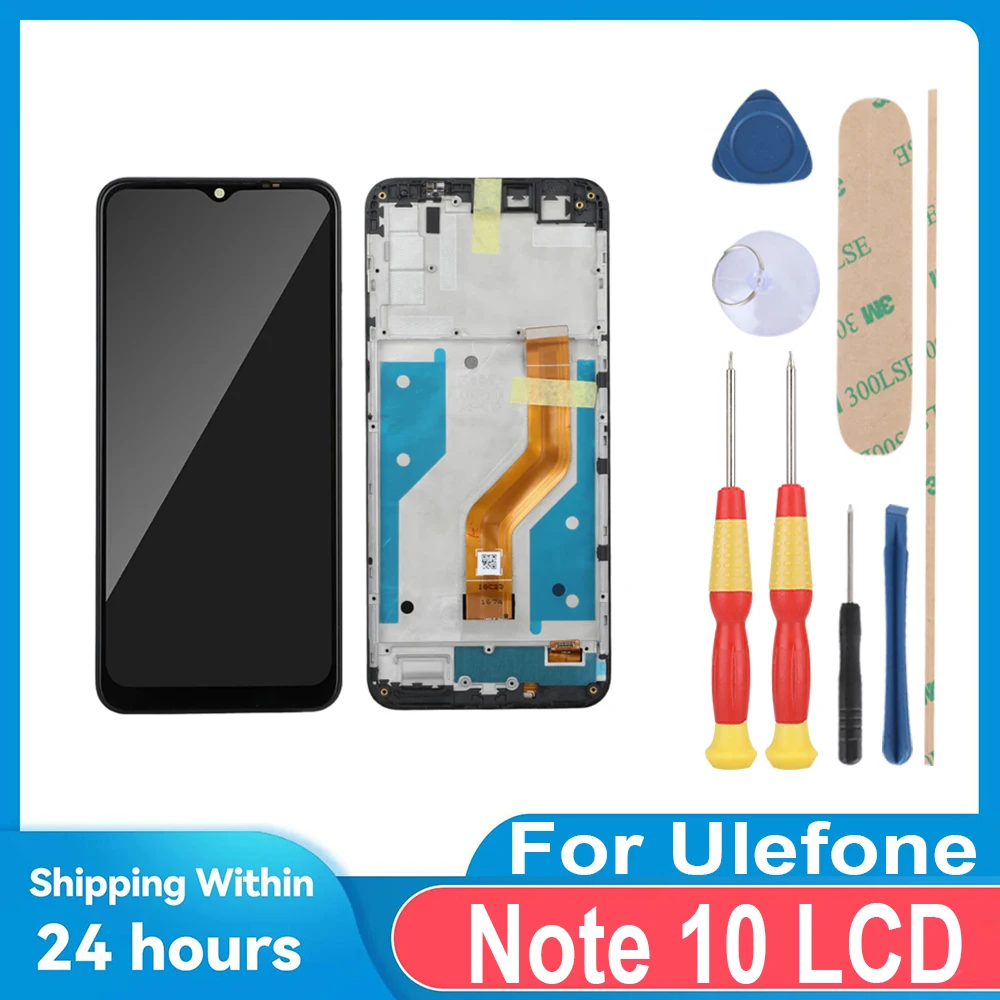 

Для Ulefone Note 10/6,52 "FHD + ЖК-дисплей + сенсорный экран + с рамкой