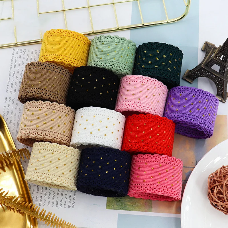 Bow Making Gift Wrapping Accessories Christmas Ribbon Decoration Wholesale 5 Yards Lace Corduroy Ribbons Sewing Crafts Hair