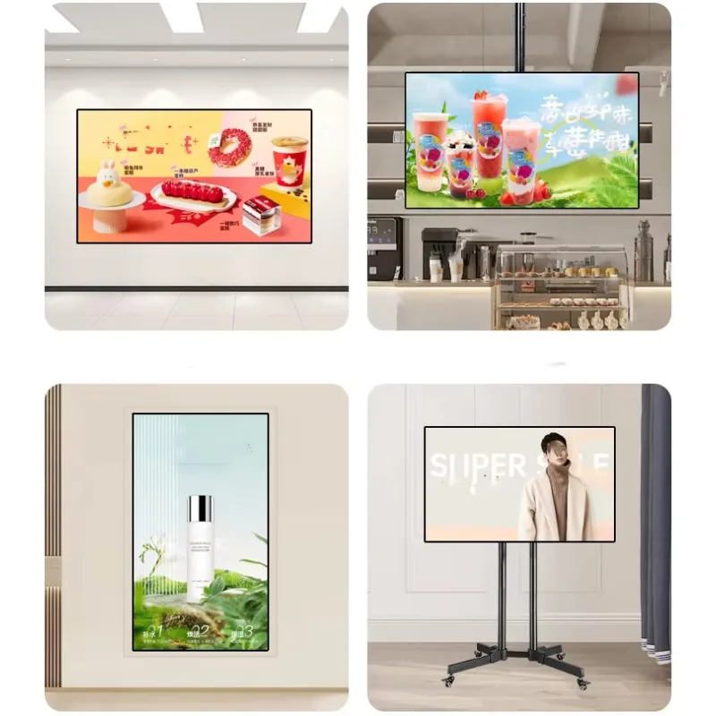 

High Quality 43Inch New Style Touch Screen Digital Signage Commercial Indoor Wall Hanging Advertising Machinew With Bracket