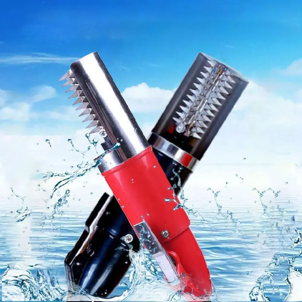 Electric Fish Scaler Kitchenware Waterproof  Electric Fish Scaler Automatic Fish Scale Tool Fish Scraper Brush Remover
