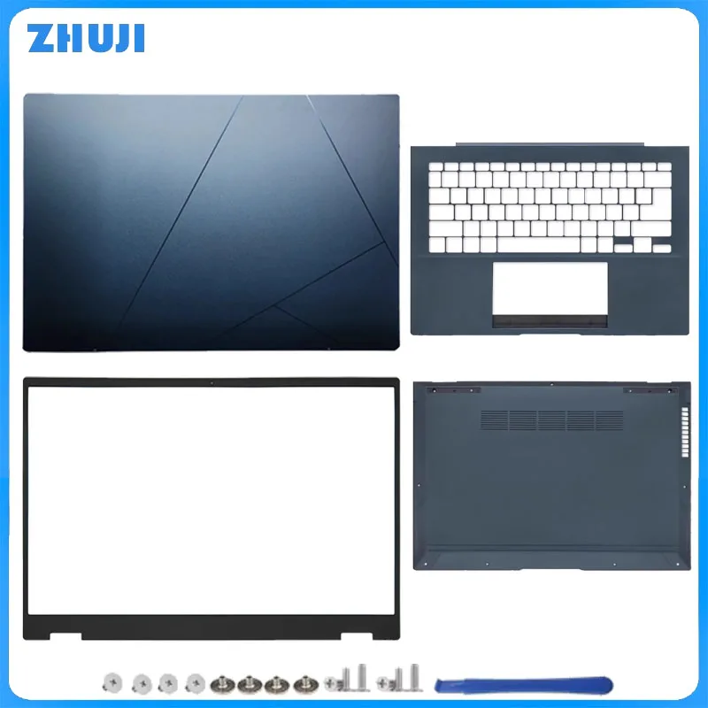

For Zenbook 14 UX3402 UX3402Z UX3402V UM3402Y NB5929 2022 Replace Cover LCD Back Cover Front Palmrest Bottom Case Non Touch