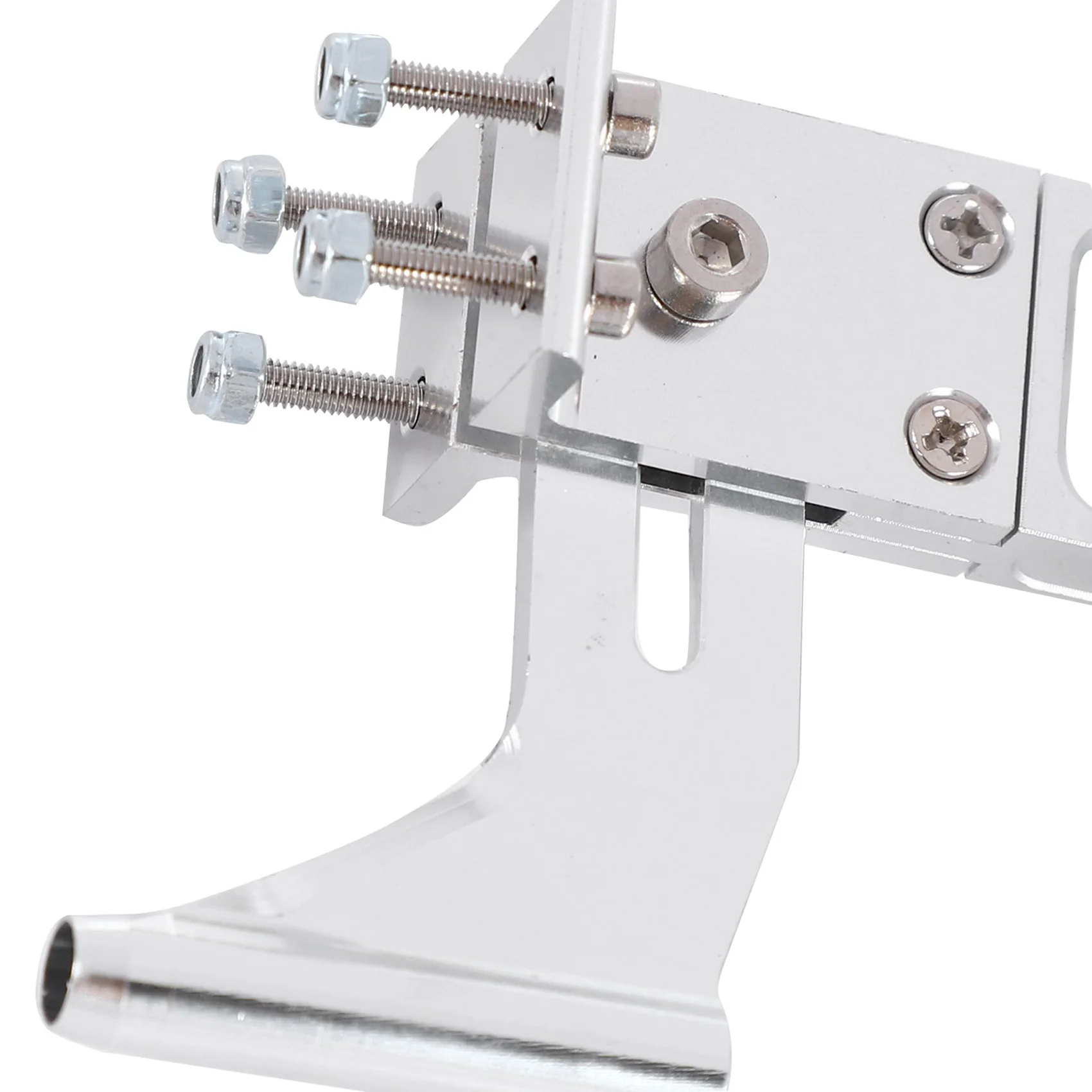 

2Pcs Water Absorbing Rudder Aluminum Suction Rudders With Tail 4Mm Shaft Bracket For CAT RC Jet Boats Parts