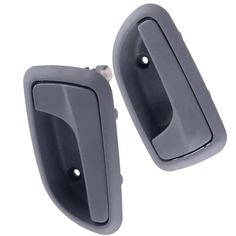 Gray Interior Door Handle82610-07010 82620-07010 Compatible with 2008-2010 Kia Picanto Morning 1pcs