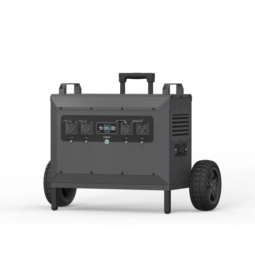 3600W Portable Solar Charging Station Customizable USB Port 3072WH Home and Outdoor Power Bank