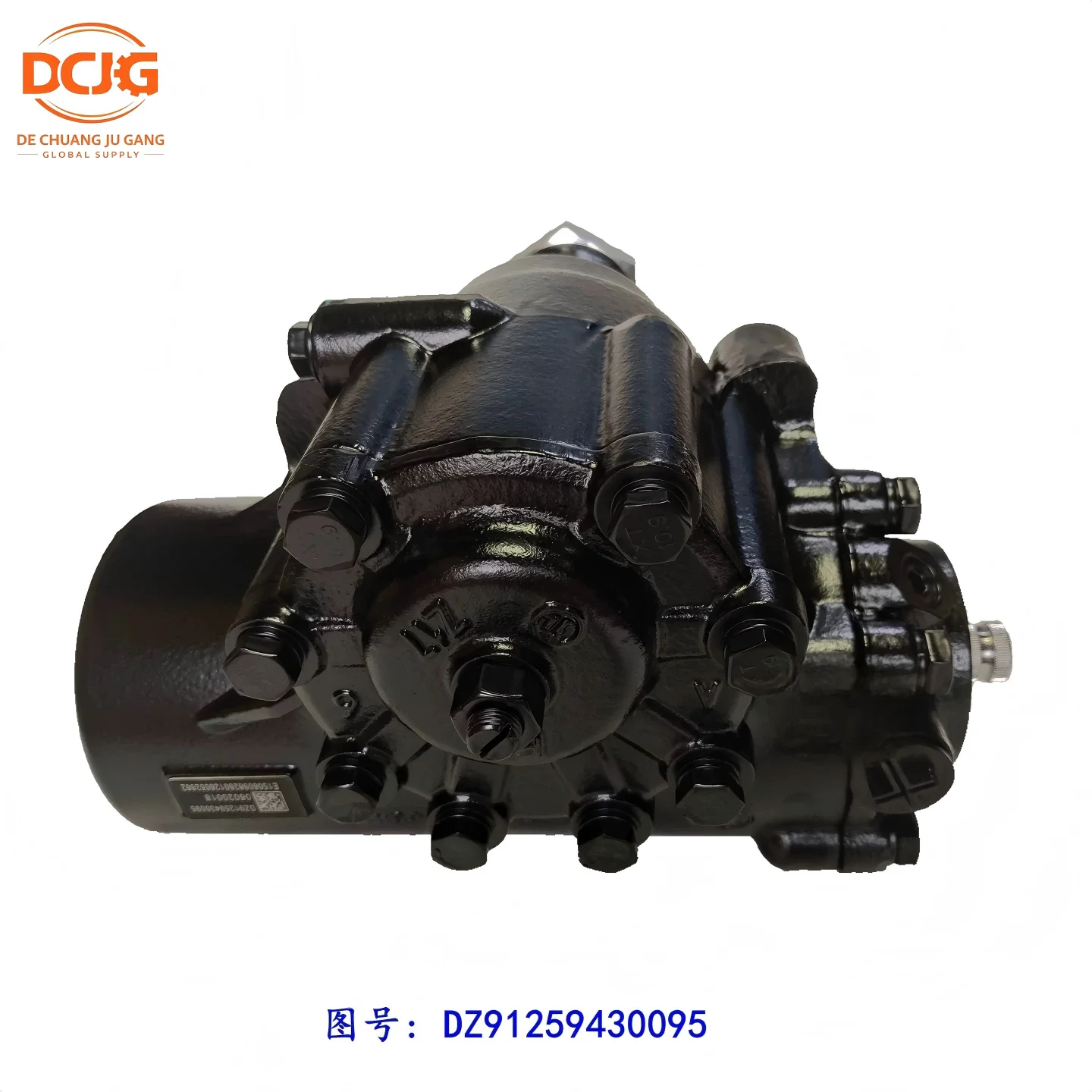 SHACMAN F3000 X3000 M3000 Recirculating Ball Power Steering Pump DZ91259430095 New OEM Standard Size High Strength Truck