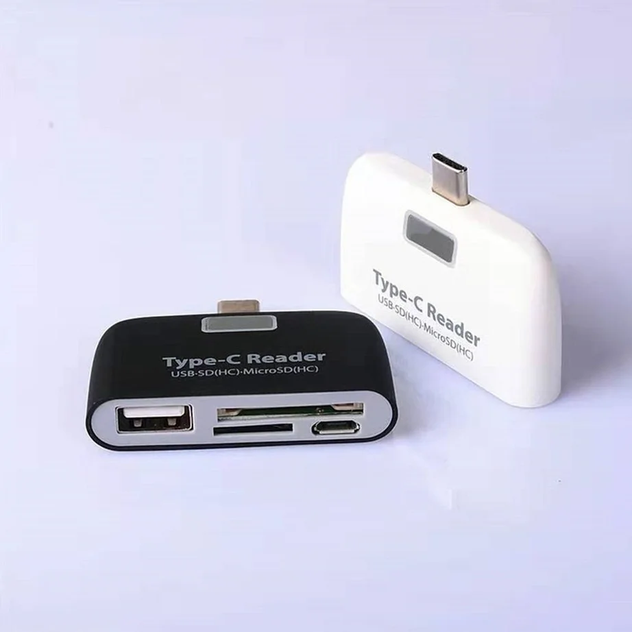 USB 3.1 TYPE-C Card Reader USB-C To USB 2.0 SD/Micro SD/TF OTG Card Adapter For PC Laptop Phone Multifunction Converter