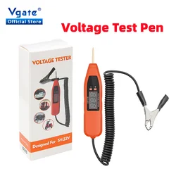 Circuit Tester 5V-32V Auto electrician power probe car tools Car Electrical Voltage dca voltage detector AC Voltage indicator