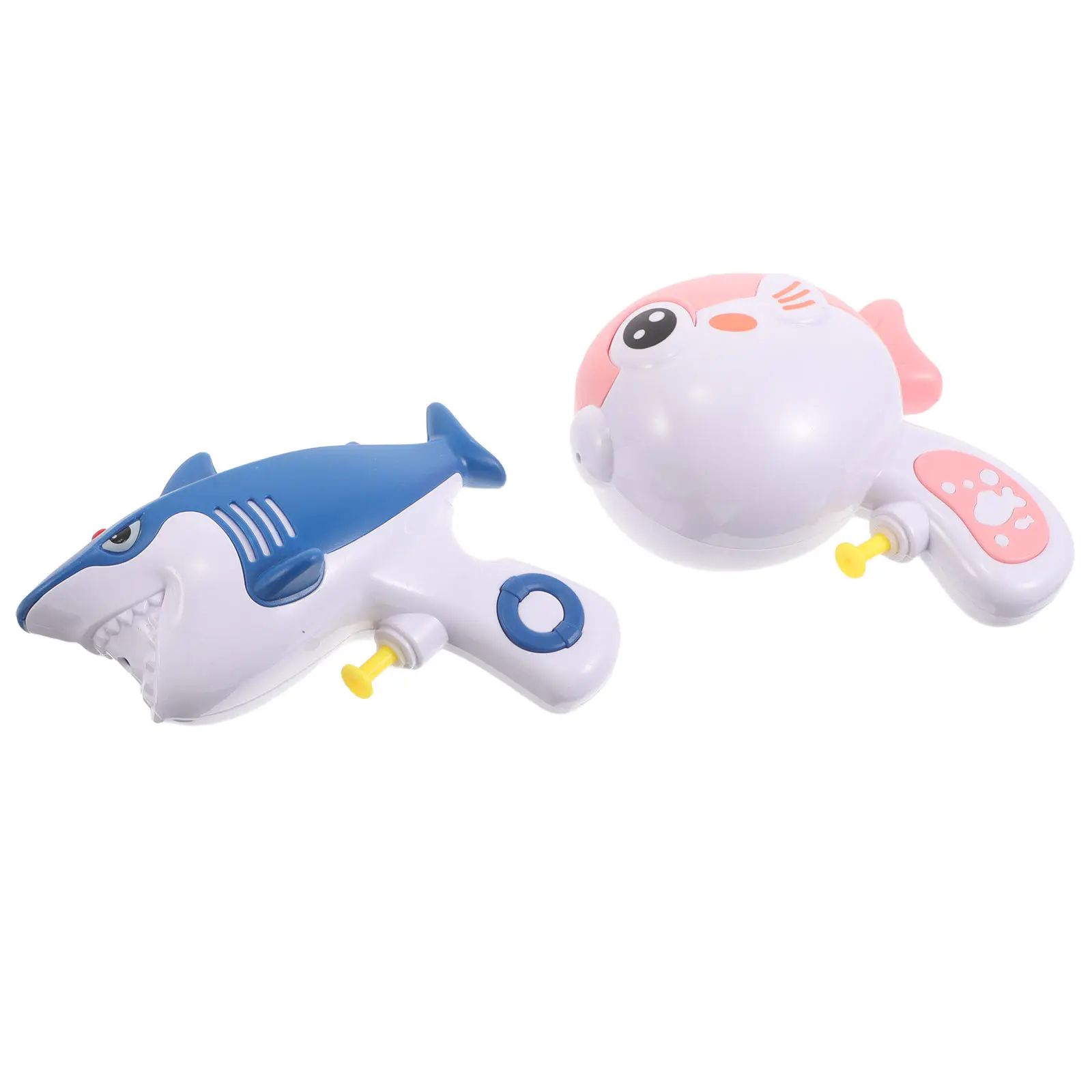 2Pcs Kids Water Sprayer Unique Animal Shape Easy Press Summer Outdoor Pool Yard Beach Fun Water Spray for Children