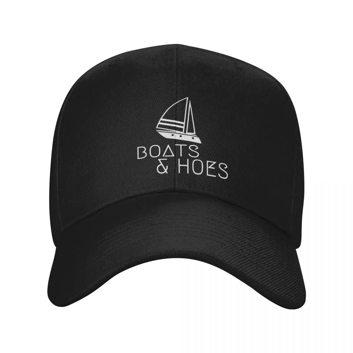 Funny Cool Boats and Hoes Graphic Humor Tee Baseball Cap Kids Hat New In Hat Boy Child Women's