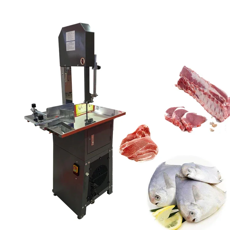 Meat Cutter Machine Shop Bone Cutting Grinder Meat Bone Hand Saw JG250 Butcher Bone Saw Machine