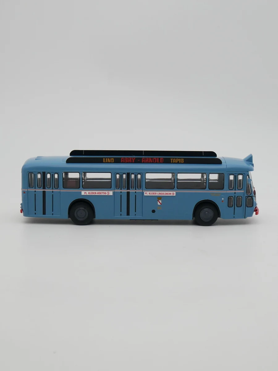 Diecast Ixo Escala 1:43 Somua OP5-3S 1954 Somua Bus Modelo Brinquedo Colecionável Presente Lembrança Display Ornamento