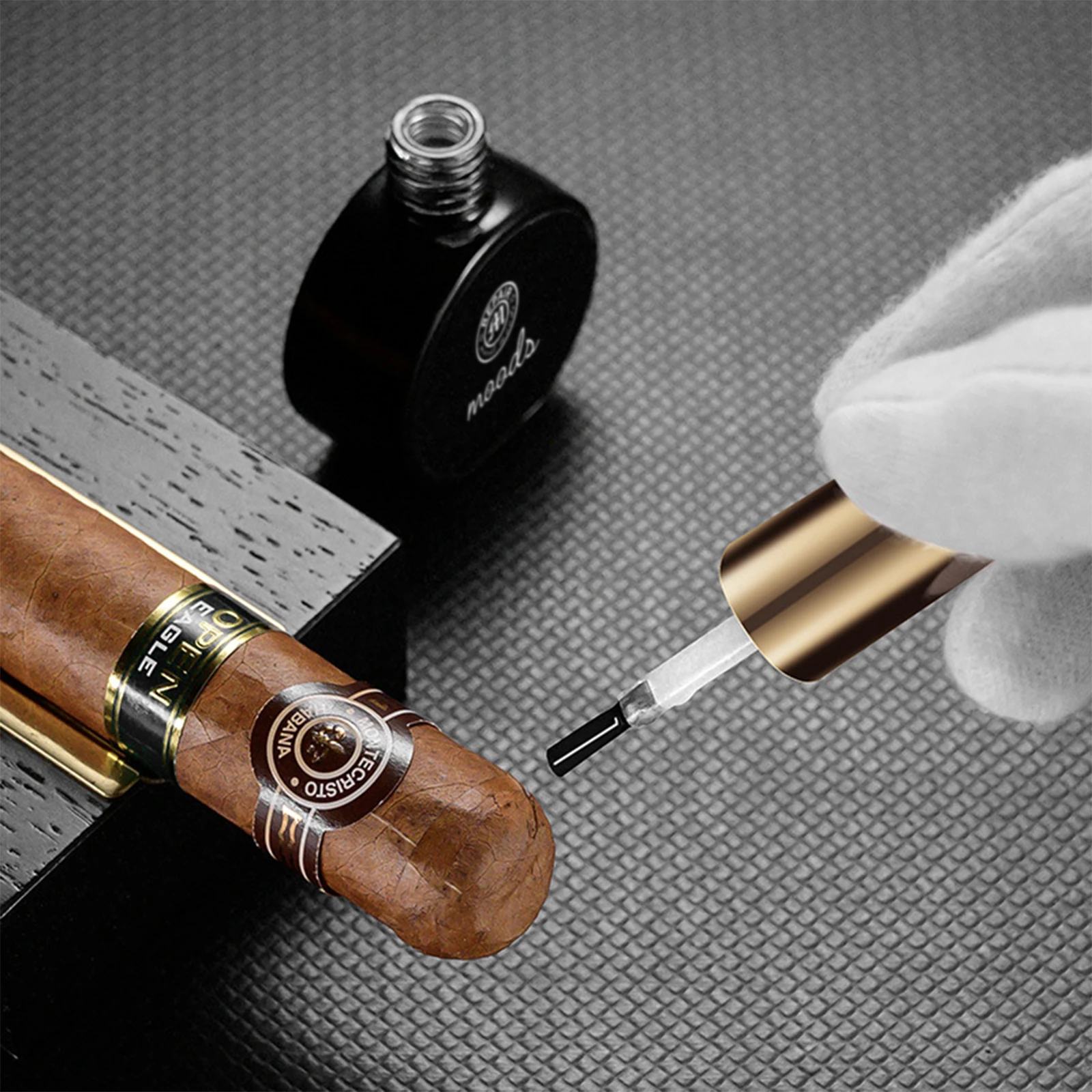 Cigar repair and tape, repair and fix broken cigars, breathable and waterproof, strong bonding, easy to operate, cigar accessori