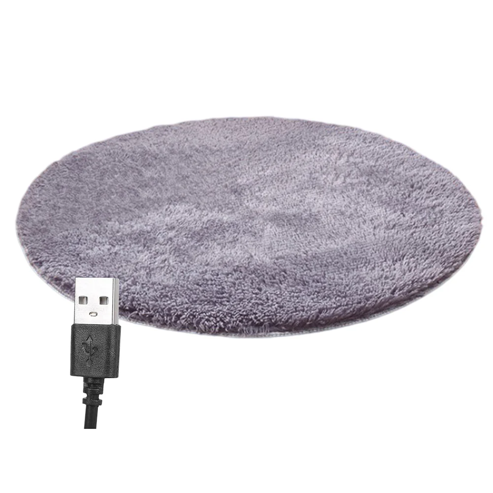 Coperta riscaldante elettrica USB per animali domestici Tappetino riscaldante in peluche per cani e gatti Uso interno ed esterno Controllo sicuro della temperatura