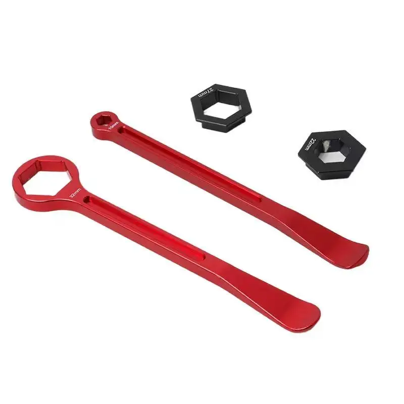 Applicabile per KTM 50cc-1290cc 2004-2022 Dirt Bike ADV Strumento per la rimozione dei pneumatici anteriori e posteriori Chiave per rimozione CNC Strumento per la rimozione dei cuscinetti