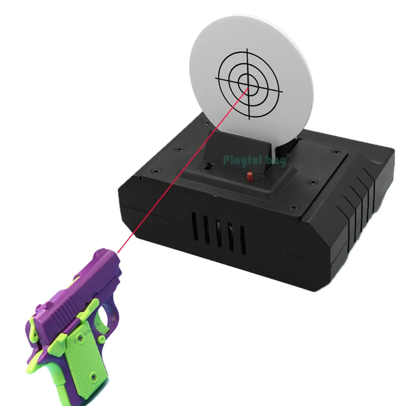 2024 New Upgrade laser target Auto-reset Laser toy guns Shoot training targets best gift parent-child interactive Shooting parts