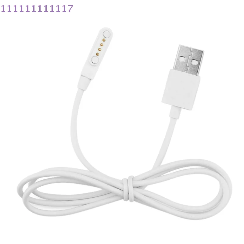 Magnetic Children's Smartwatch Charger Magnetic Charger USB 2.0 Charging Cable Cord Power 4 Pin For Smart Watch KW88