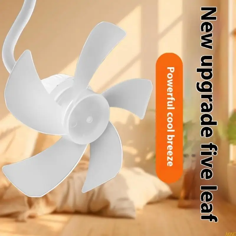 A0NCスペース保存回転可能なソケットファン360度調整可能換気ベッドルームキッチンルーム簡単な設置に適しています