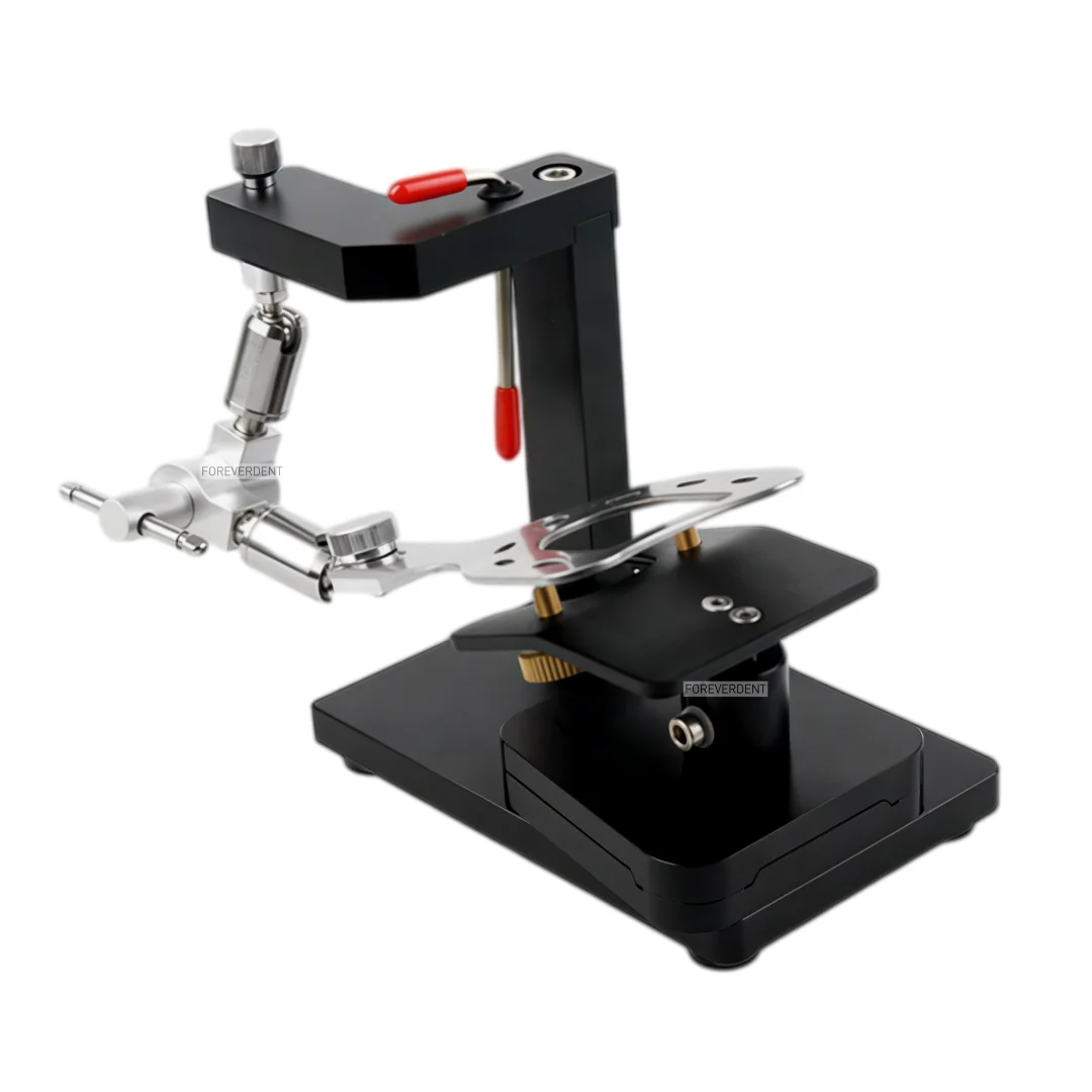 Dental Facebow Joint Universal Transfer Data Bow Artex UTS 3D Articulator Metal Fork Tray Transfer Table