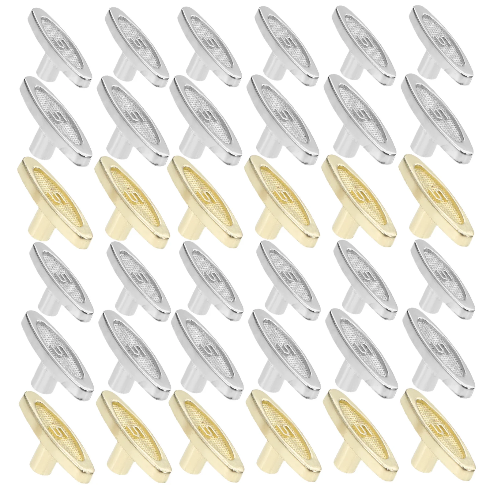 

24Pcs Music Box Winder Key T-Shaped Replacement Accessories for Snow Globe Turntable Jewelry Box Movement Repair Parts