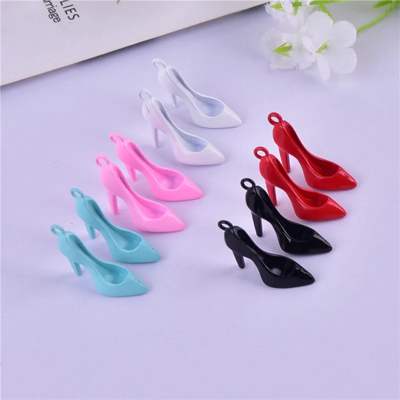 MIx 10pcs/pack 3D High-shoes Metal Charms  Pendant Jewelry Making Craft DIY