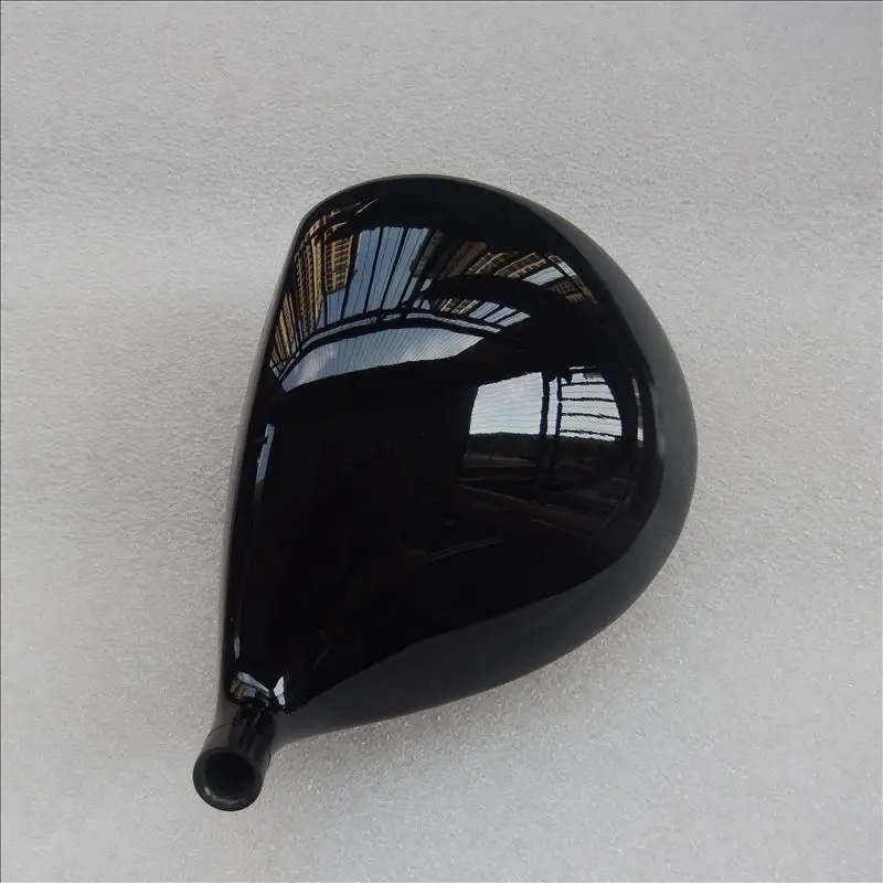 Japan golf CV8 Hi cor DAT55G face Titanium golf driver head 10 deg black with gold colour cover matching