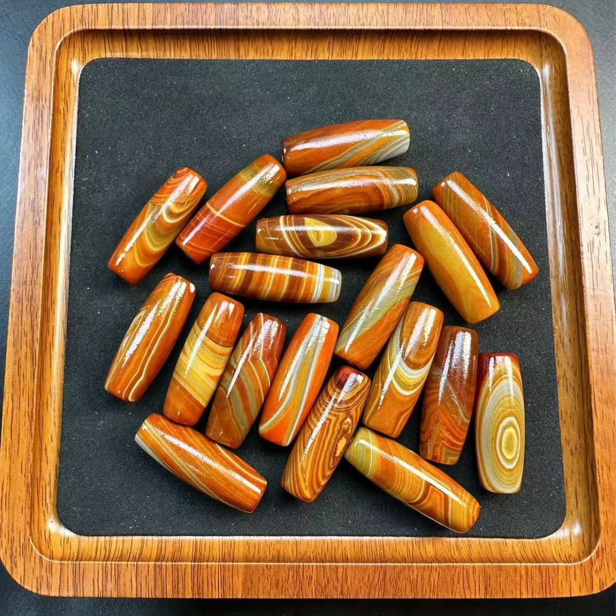 1Pc Cuenta De ÁGata… - image