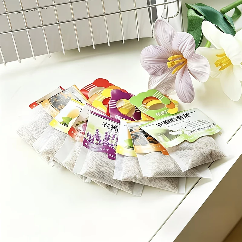 

Lasting Deodorizing Scented Bags 5/10Pcs Hanging Spice Aromatherapy Pack Air Freshener for Shoe Cabinet Bedroom Car Hotel Home