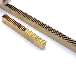 Precision 0.5M Copper/Steel Rack 5/8/10mm-W 5/8/10-H 50/100/150/200/250/300 Length Straight rack DIY Guide Rail Slide Block Part