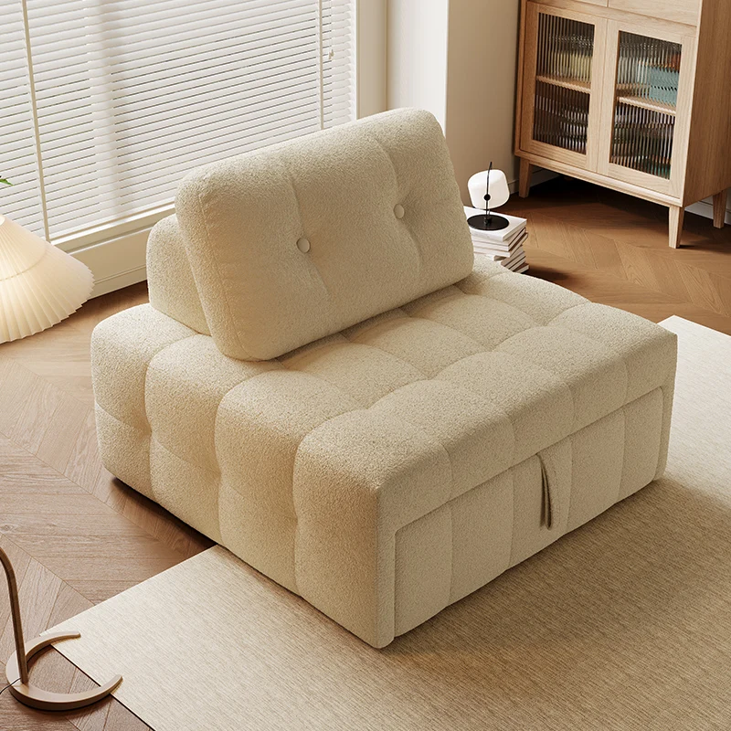 

Single double sofa bed folding dual-purpose new small household living room multi-functional two-in-one pull-out telescopic bed