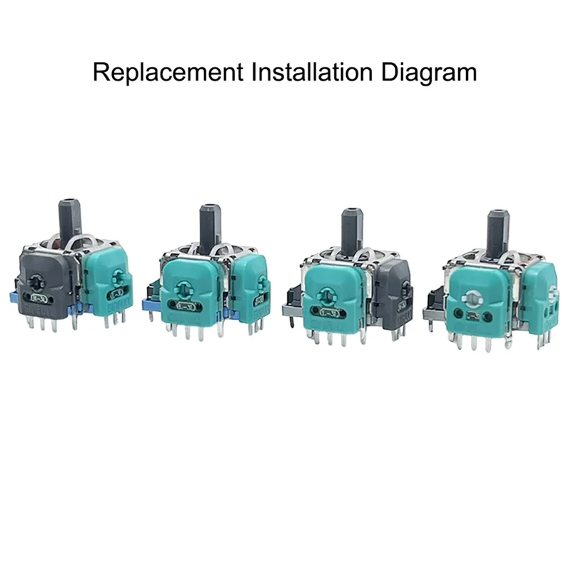 【Superdeals】20 زوجًا من وحدة استشعار صغيرة بعصا تناظرية ثلاثية الأبعاد لمقياس جهد تأثير قاعة الألعاب