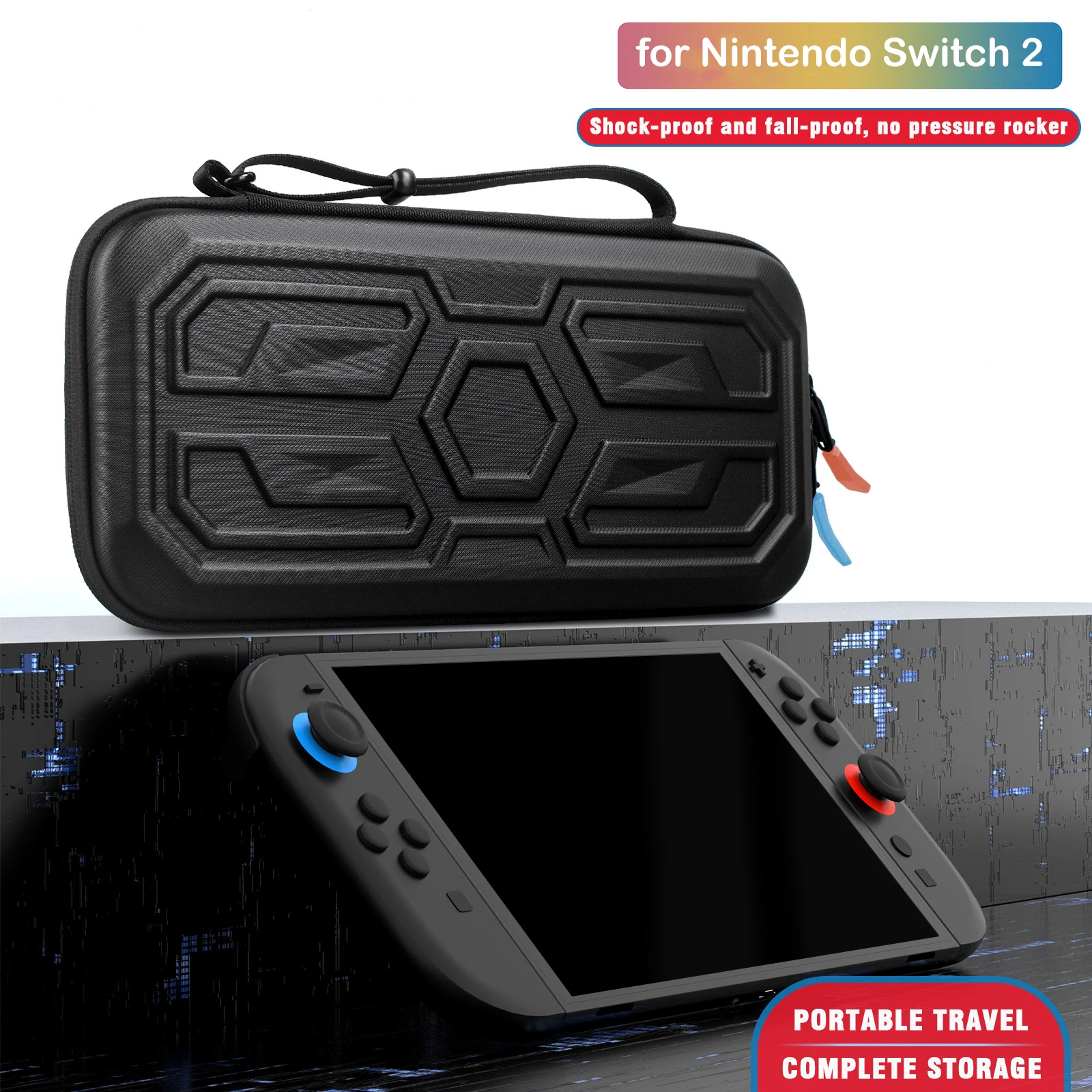 

for Nintendo Switch 2 Case Shockproof Cases Funda For Switch 2 NS 2025 Accessories Portable Handheld Carrying Bag Shockproof