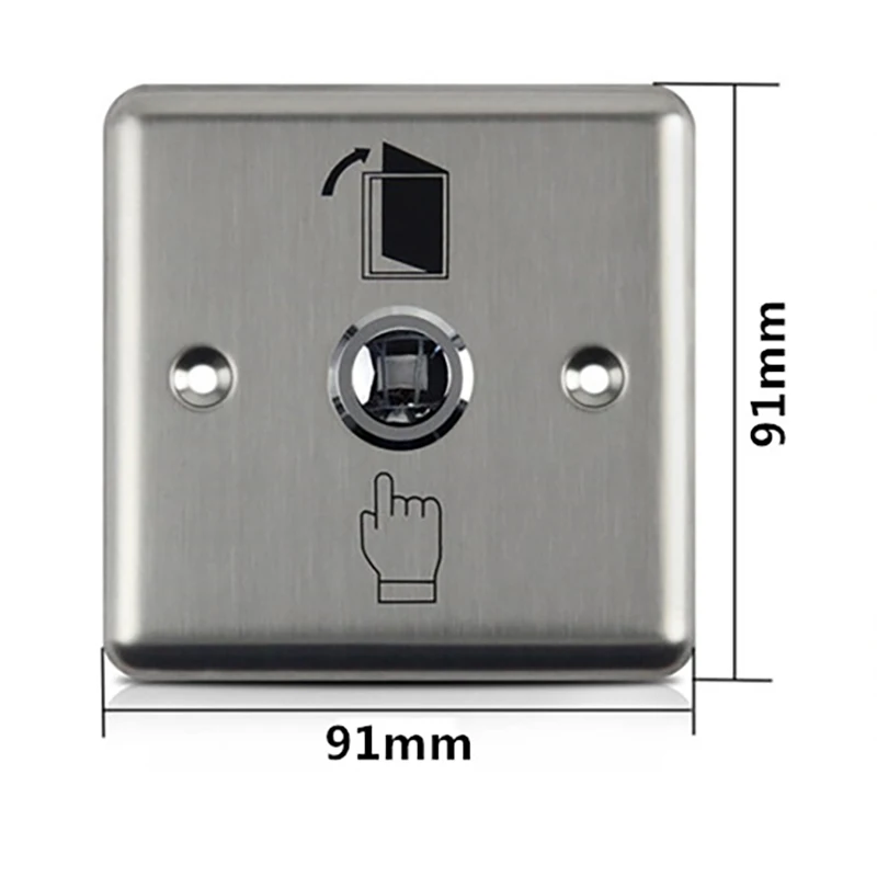 Ausfahrt Schalter Push Button Exit-Button Verwendet mit Elektro Felge Lock motor Schloss Tor Opener Für Access Control System