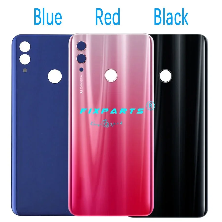 Back Glass For Huawei Honor 10 Lite Back Glass Battery Cover Rear Door Housing Case 10 Lite Battery Cover Rear Glass Panel