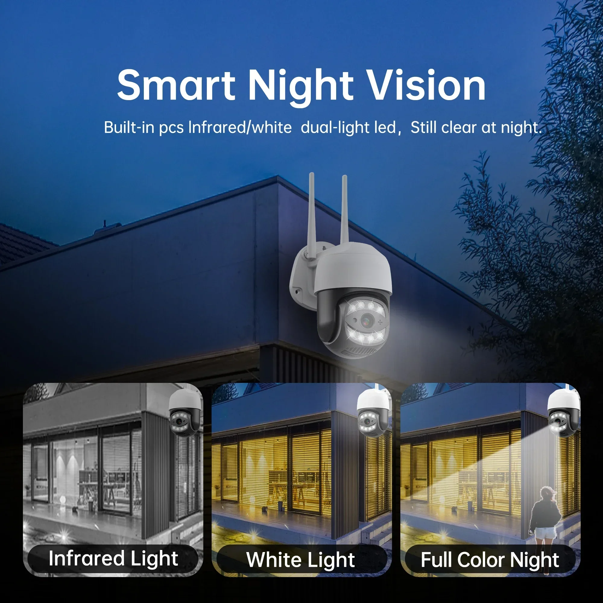 1080P Security Auto Tracking Night Vision CCTV Video Surveillance Camera 4G Sim Card IP Camera 2MP WiFi PTZ Waterproof Camera