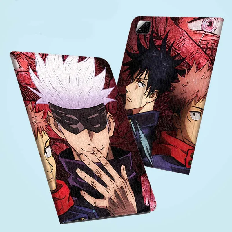 

J-Jujutsu K-Kaisens Cool For Xiaomi Redmi Mi Pad 4 5 6 6s 7 8 SE Pro 2 11 Plus Max 12.4 11 11.2 12.5 8.7 inch Tablet Case