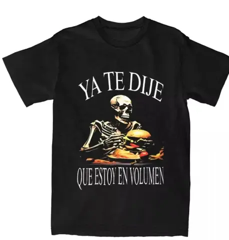 Vintage T Shirt Calacas Chidas Gym T-Shirts NMS CULEROS QUIEN SE TOMO MI AGUA Popular Tee Shirt Man Women Summer Casual Tees