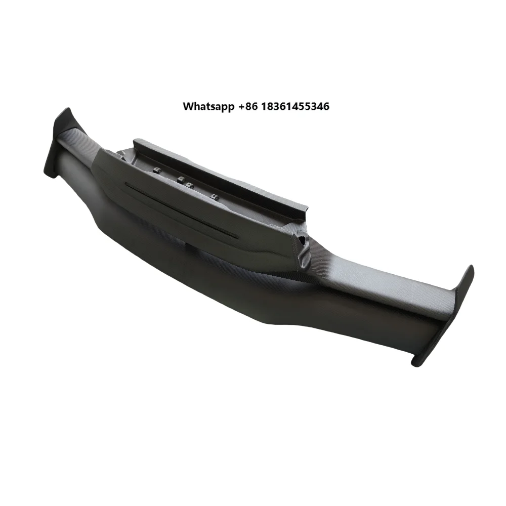 For Huracan LP580 610 Modified SD Matte Carbon Fiber Rear Spoiler Body Kit