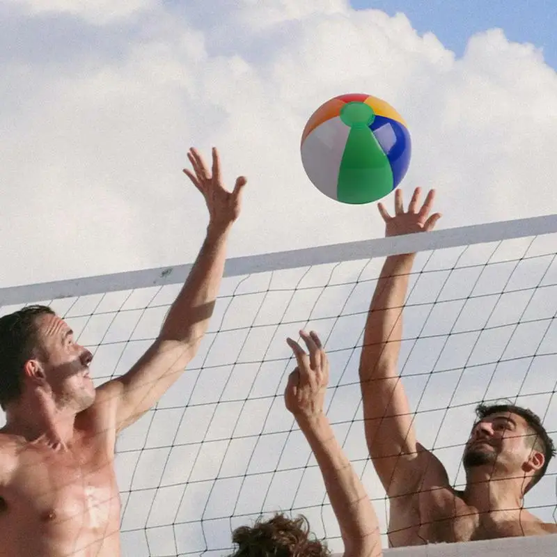 Juguetes de pelota inflables para piscina al aire libre, accesorios deportivos divertidos para playa, juego de voleibol, interacción entre padres e hijos, Verano