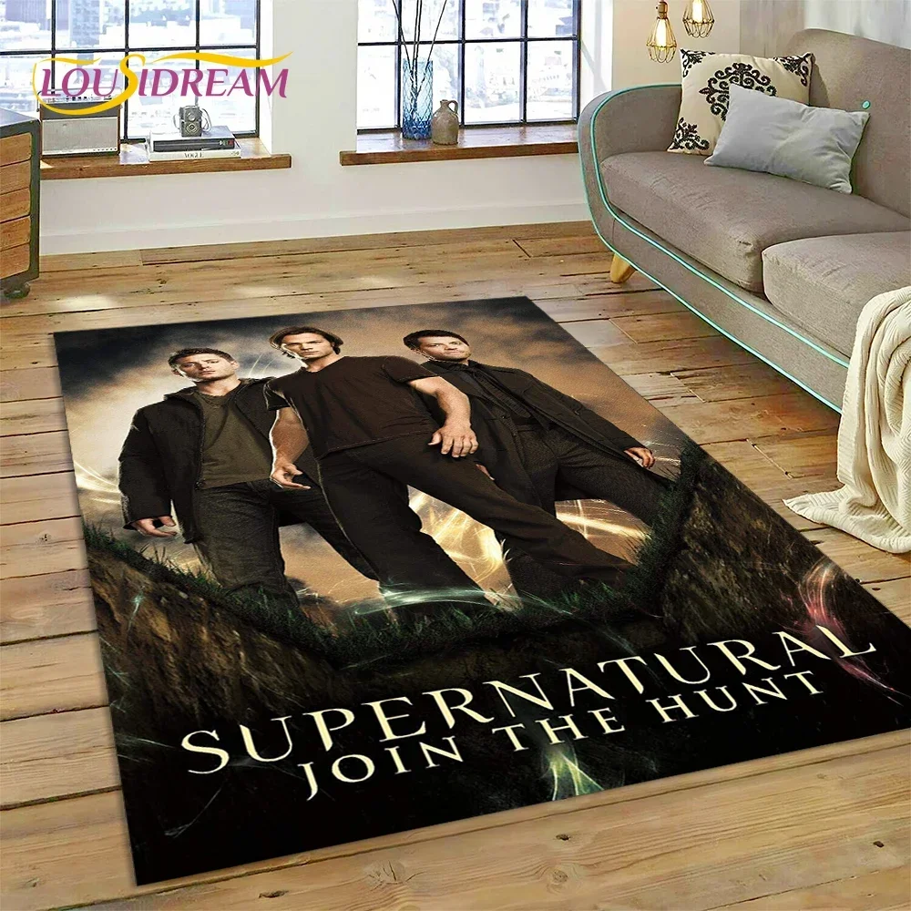 

SPN новейший сверхъестественное Дин Сэм 3D ковер для спальни, гостиной, домашнего дивана, украшения, детская игра, большой декор, напольный коврик