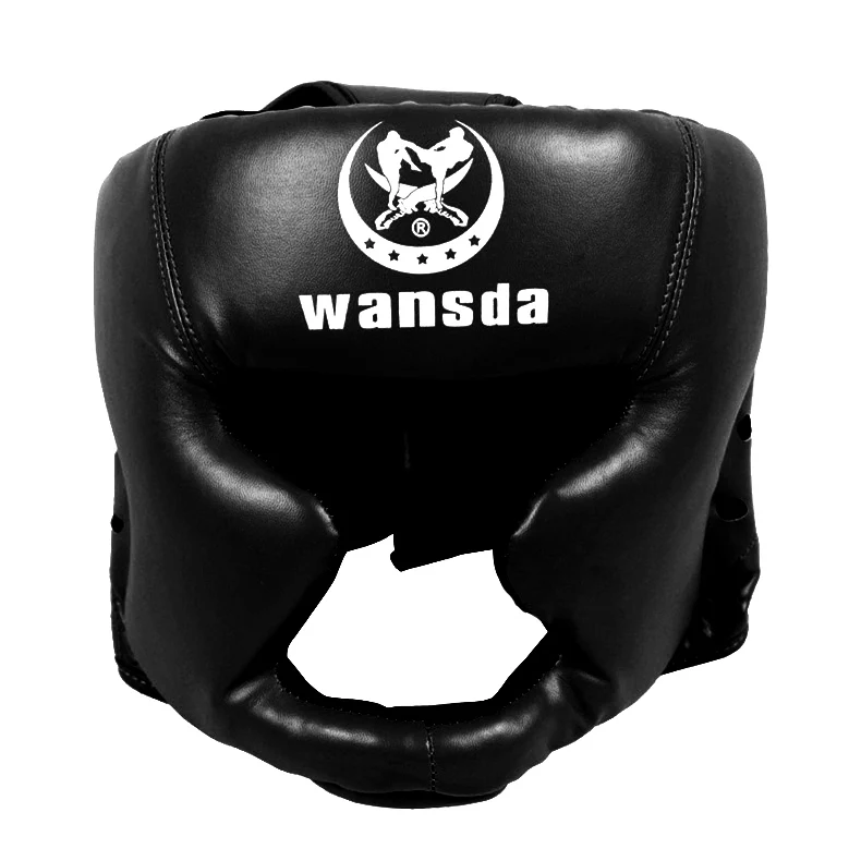 Headgear Head Guard Training Kick Boxing Protector Sparring Gear Face Helmet