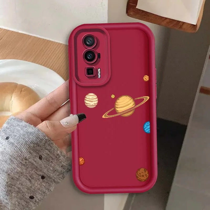 Fashion Cartoon Art Cover For Xiaomi Redmi K70E 14R 14C 13 13C K60 Plus Pro Ultra 5G 4G Eye Ladder Phone Case