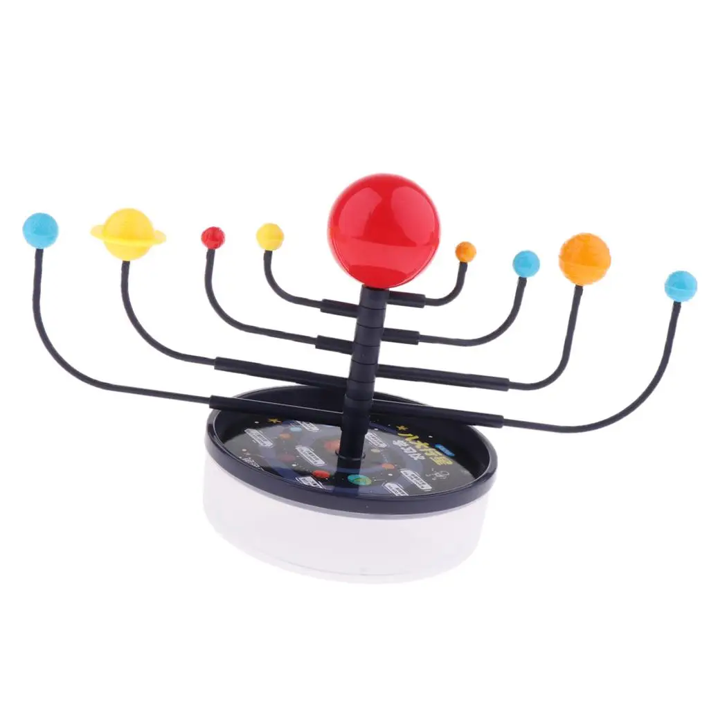 Simulation Solar System Model Kit DIY Astronomical Science Planet Toy Interactive for Kids